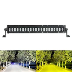 48W-408W Led Light Bar with High Low Beam Led Work Lamp Lens Spotlight for 4X4 SUV ATV Truck Off Road Boat LED Bar Lighting