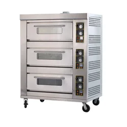 Wholesale Factory 3 Layer 6 Tray gas Commercial industrial bread baking oven