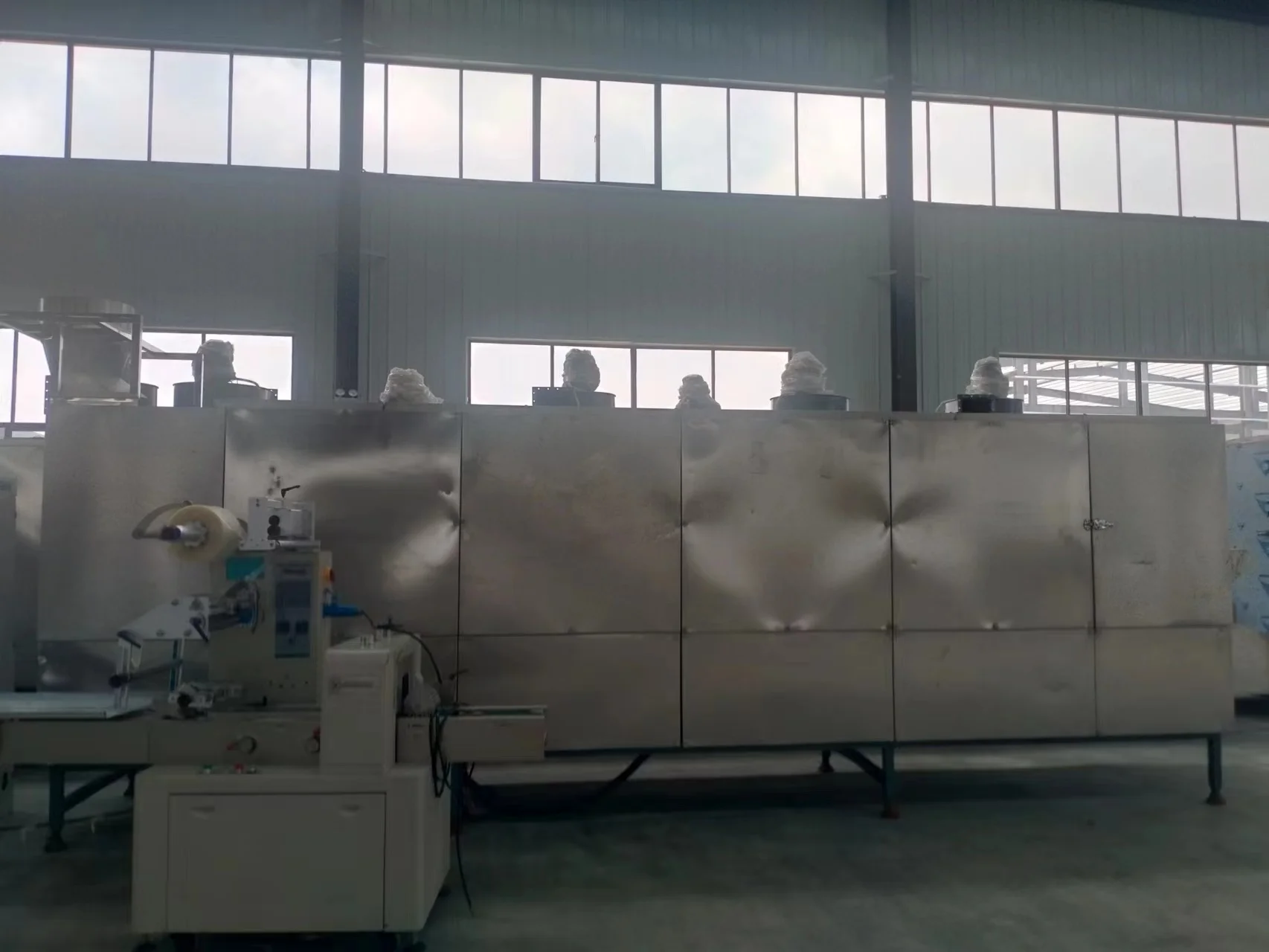 Macaroni Production Line Automatic Spaghetti Pasta machine commercial industrial extruder