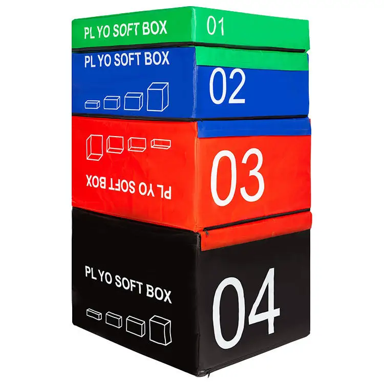 ZJFIT Factory Prices OEM Customized Logo Adjustable Plyometric Jump Box