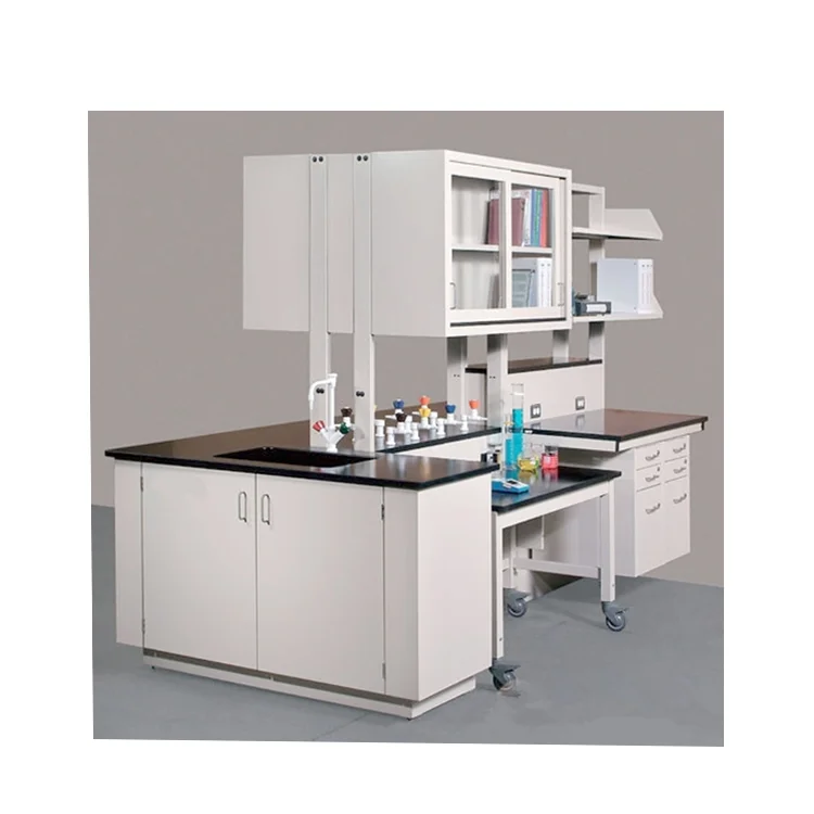 School Kids Science Experiment, Modern Classroom Furniture Chemical Lab Testing Table