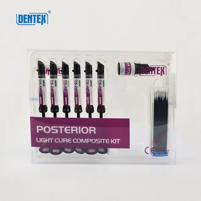 DX.Posterior light cure composite kit, resin composite, high strength dental composite