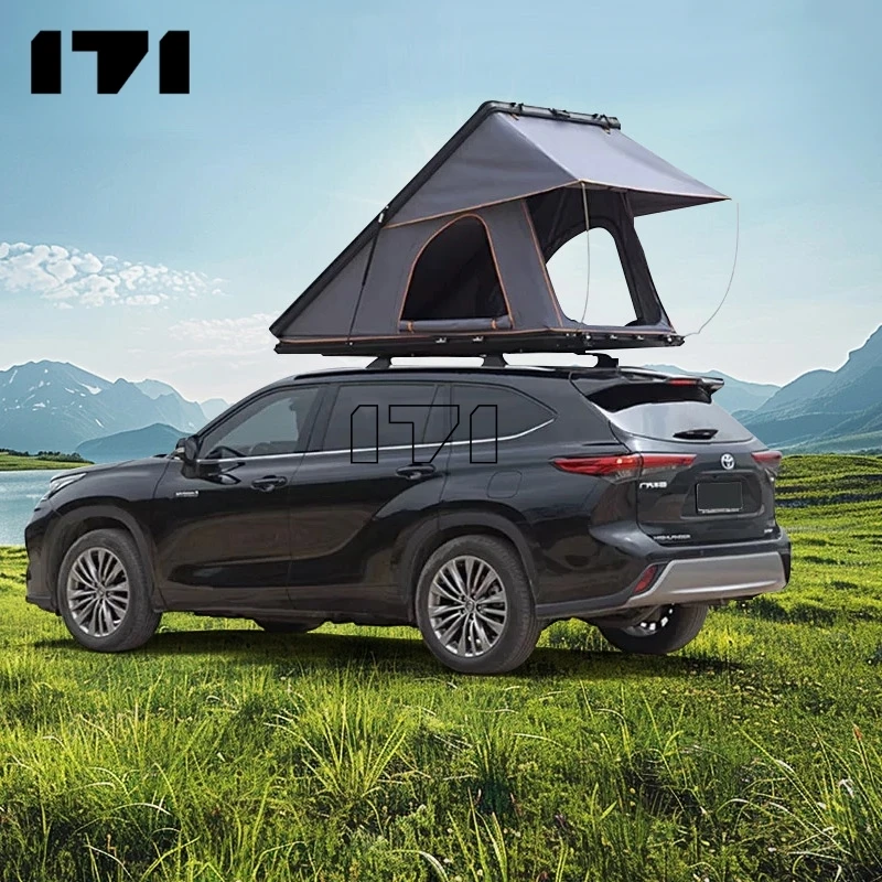 Алюминиевый Навес 4x4 с навесом на крыше палатка легко установить всплывающий водонепроницаемый складной жесткий корпус с подогревом автомобиля Кемпинг