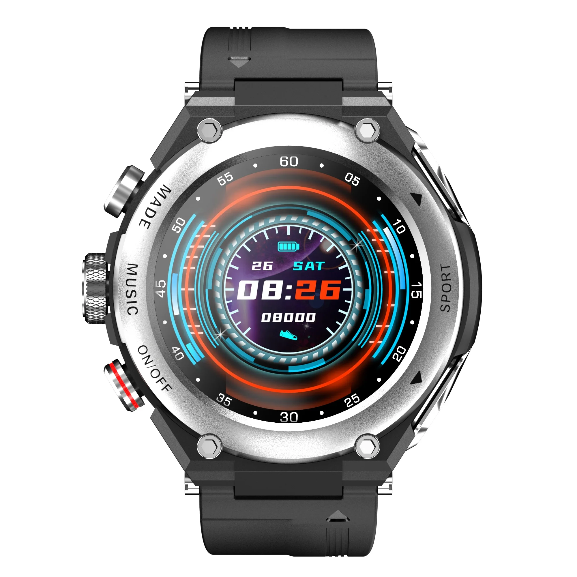 
New T92 Smart Watch Bracelet 1.28inch Heart Rate Blood Pressure 2 In 1 Earbuds With Smartwatch 
