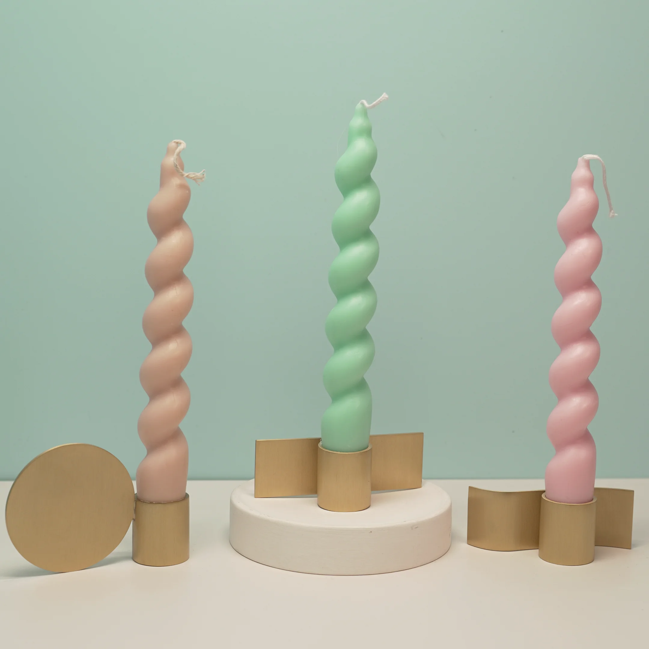 Geometric Shape Candle Holders Wedding Centerpieces Home Table Centerpieces Brass Candlestick Holder Gold Metal Candle Holder