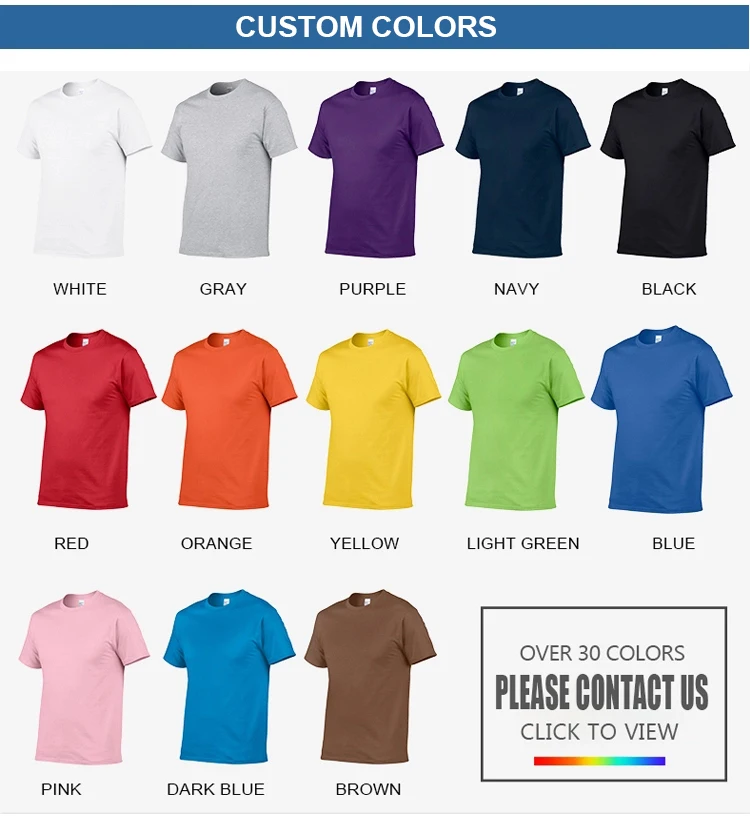 Kornit Printer 100% Cotton tee Custom printing Clear Graphic tshirt , dtg printed T-Shirt White your Logo Mens T shirts