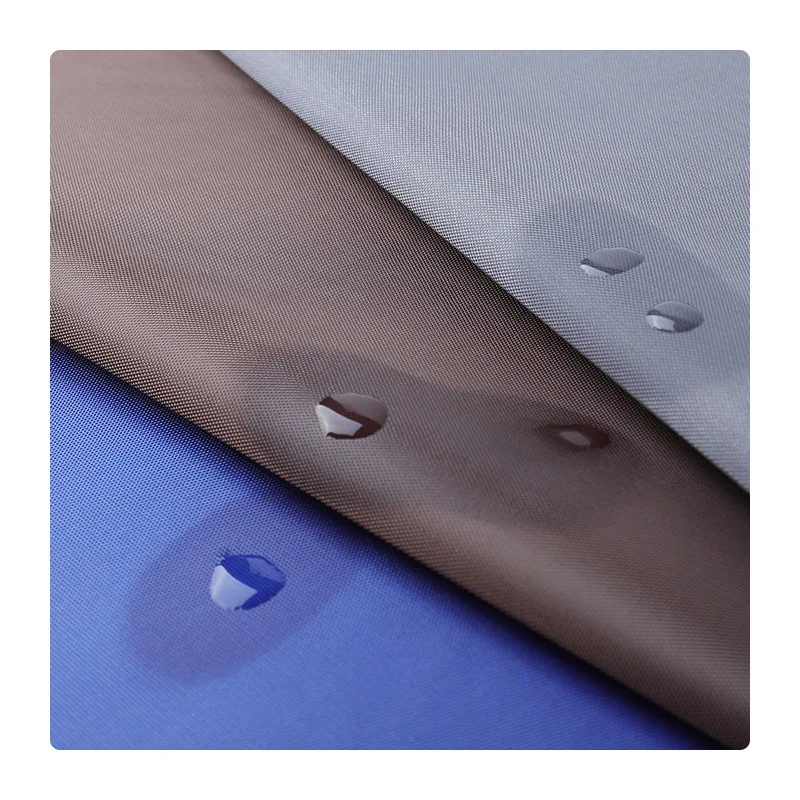 Customized waterproof UV protection 210d polyester denier polyester yarn fabric for luggage tents bags