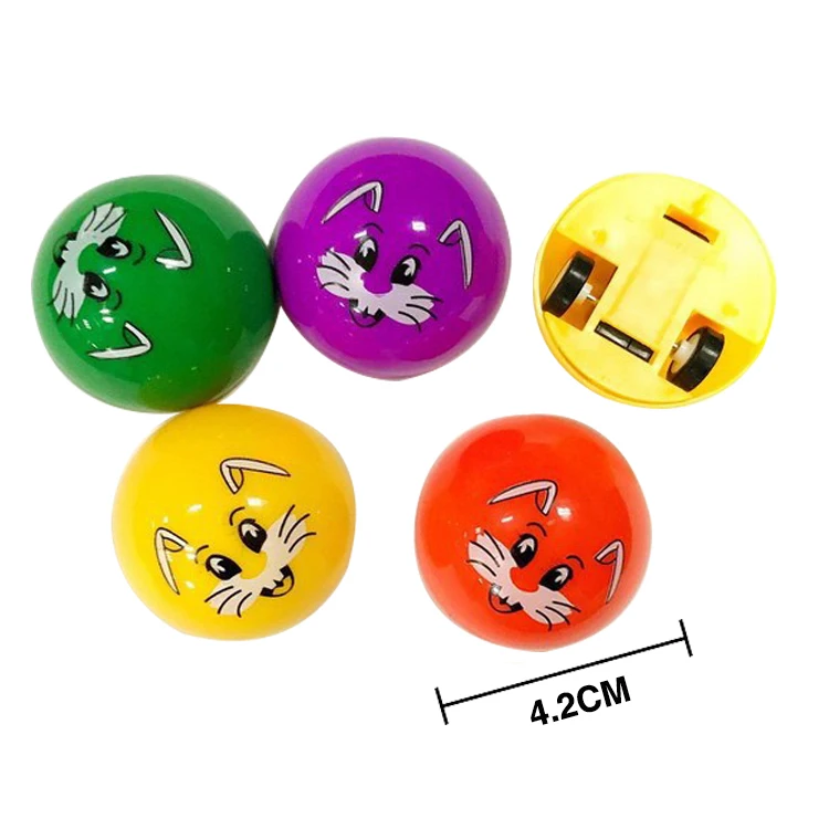 Newest 12PCS Hot sales kids plastic Easter eggs assorted toys party favors