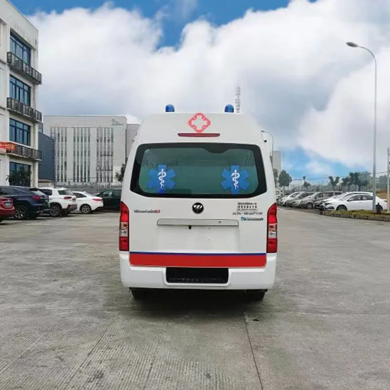 Foton G9 Ambulance Ambulances Truck Hot-Selling for Medical Useambulance for Sale Utility Vehicle 4x4