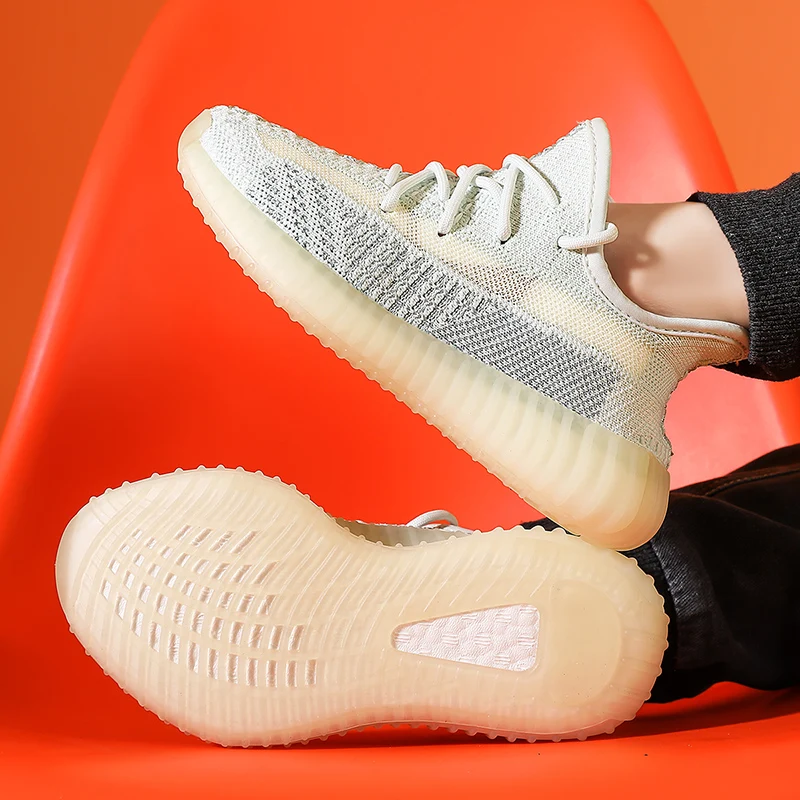  Новый дизайн 2021 оригинальные детские кроссовки Yeezy 350 V2 детская обувь мужская спортивная для бега