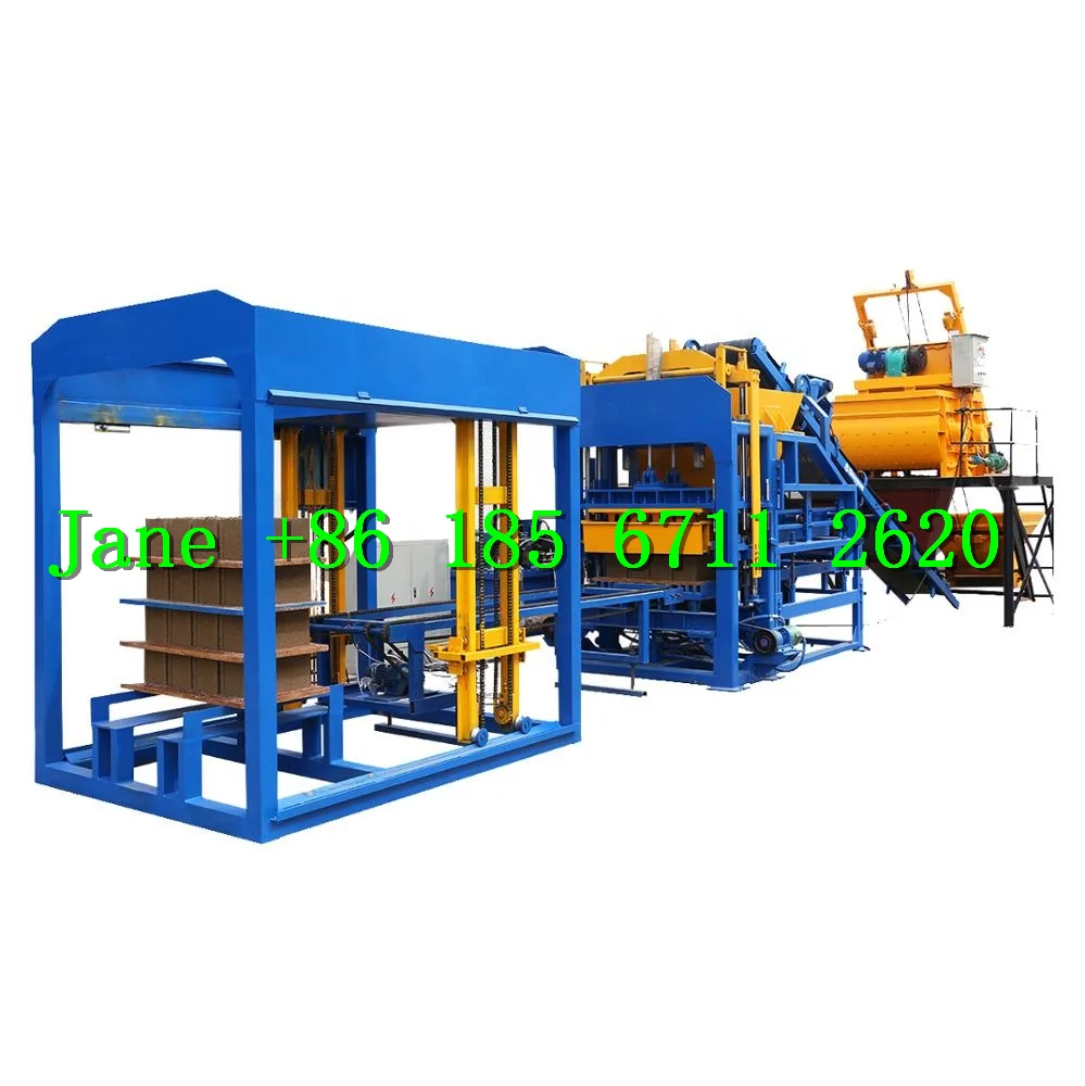 Fully Automatic Cement Brick Making Machine Concrete Paving Blocks Hollow Block