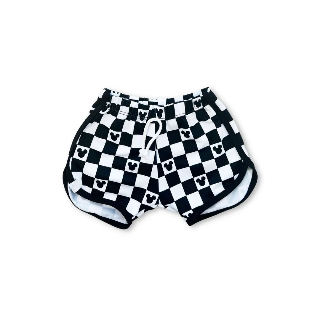 Quick Dry Bright Summer Baby Swim Shorts Kids Track Cute Boy Trim Short Swim Wear Clothing