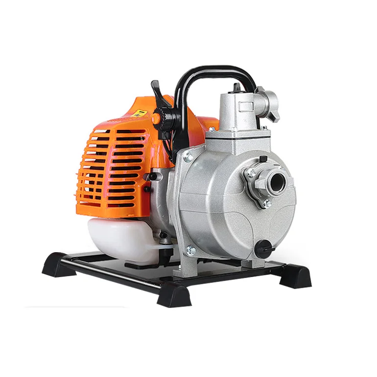 Автоматический 1,5 дюймов 4-тактный портативный мини-бензиновый двигатель водяной насос небольшой бензиновый двигатель сельскохозяйственные водяные насосы