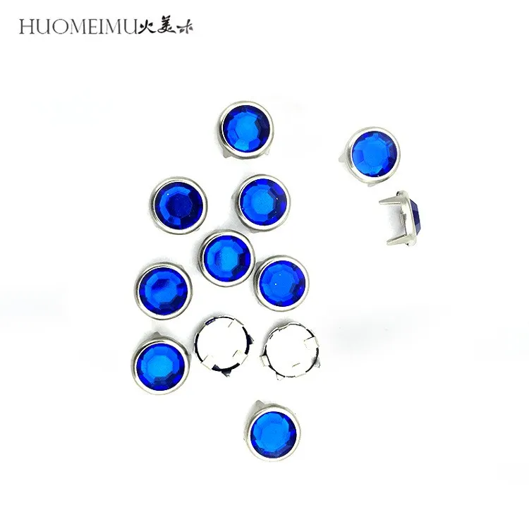 10mm Four-prong rivets for clothing copper claws acrylic decoration This piece can be used for clothing or bags