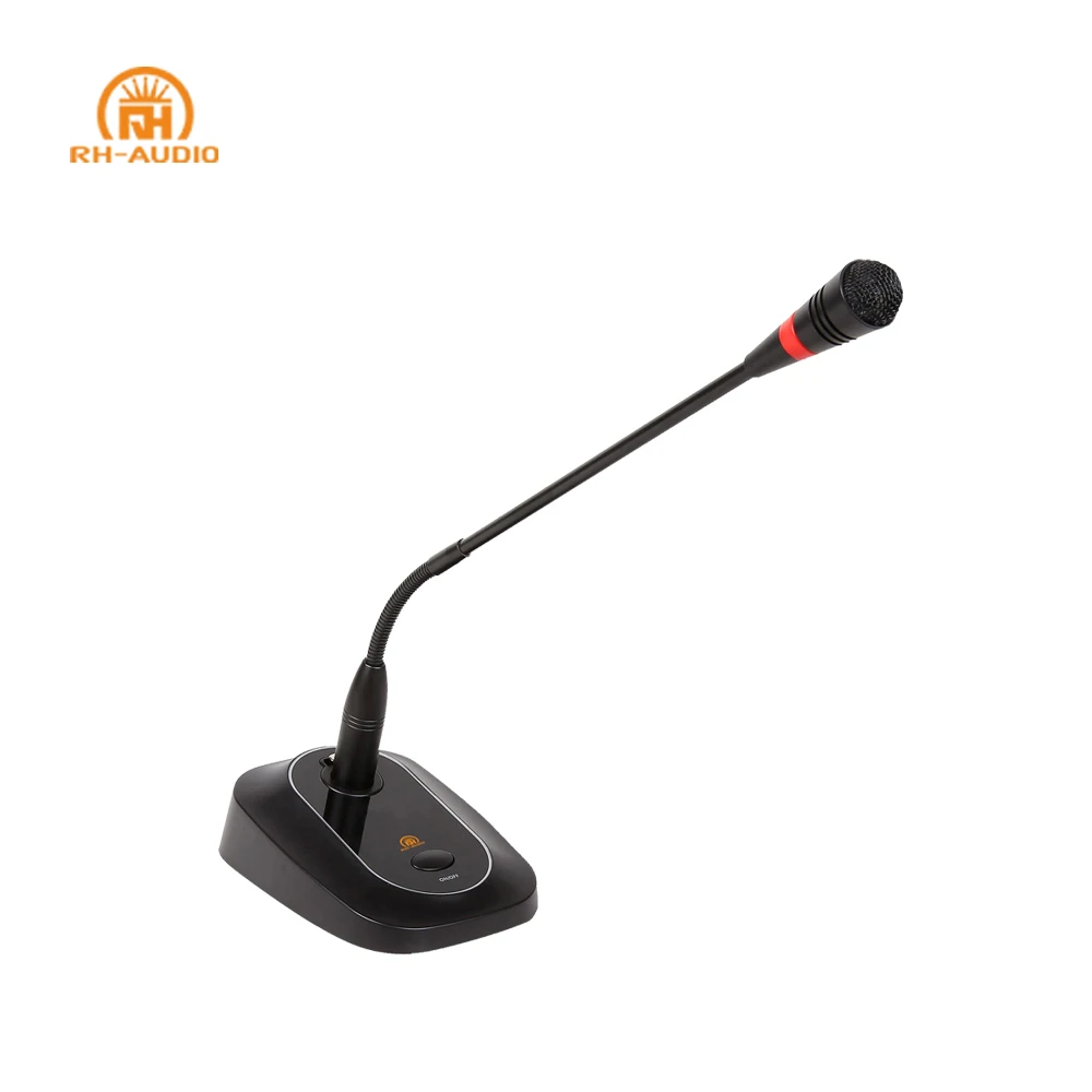 RH-AUDIO Desk Stand Type Gooseneck Condenser Microphone