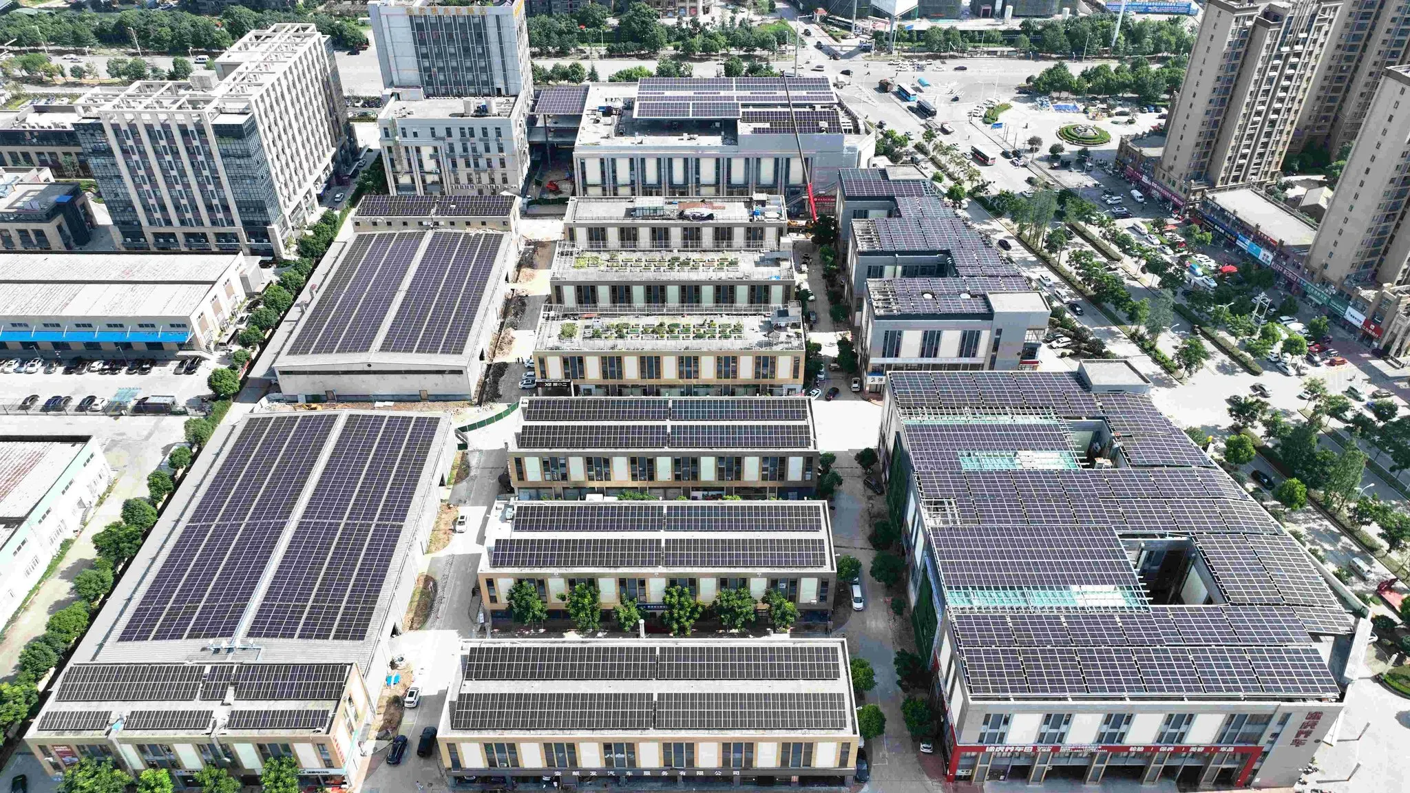 Yangtze New Design 1MW & 10 MW Electric Farm Power Generator Solar Energy System