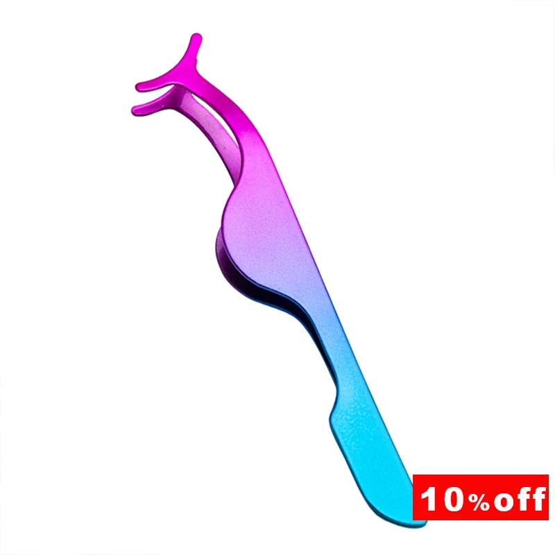 OEM pink eyelash extensions curve laah applicator vetus eyebrow lash las extension tweezer