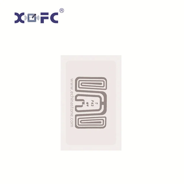 XFC label OEM RFID sticker passive tag with Impinj Chip for inventory tracking management