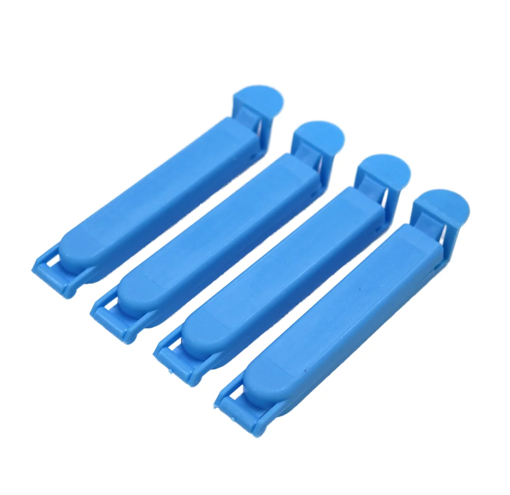 2024 Novel Design PP Plastic Bag Clips with Folding Feature Innovative Sealing Clips for Bags