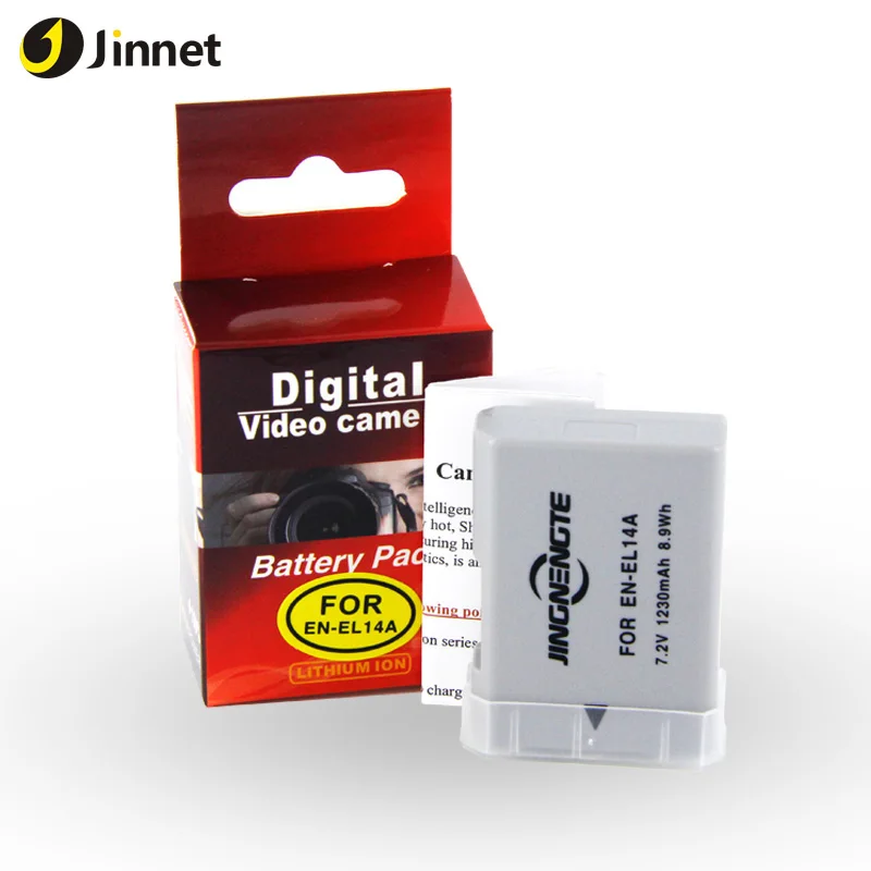 Jinnet камера Аккумулятор ENEL14a EN-EL14a EN-EL14 для прохладной pix D5600 D5300 D5200