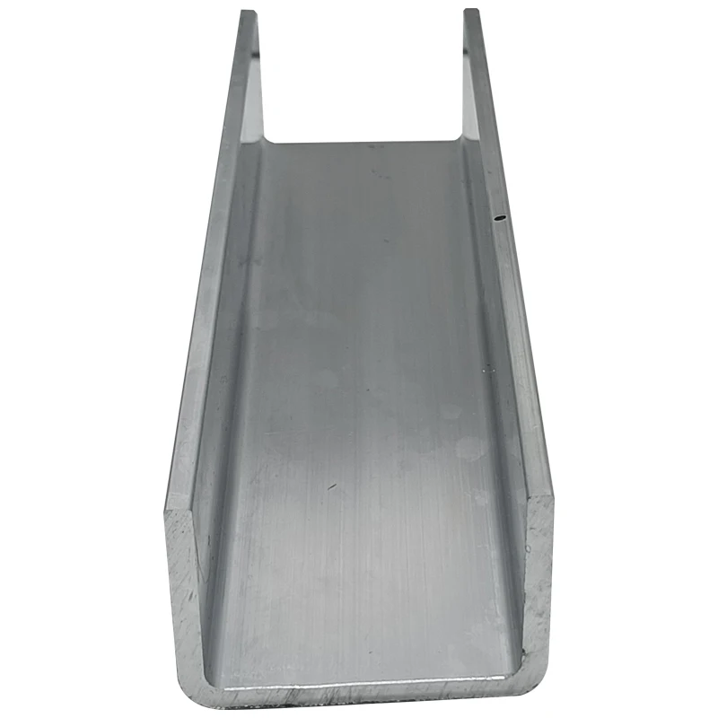 Custom U-shaped Aluminum Groove 6063 U-shaped Groove Channel Aluminum Profile