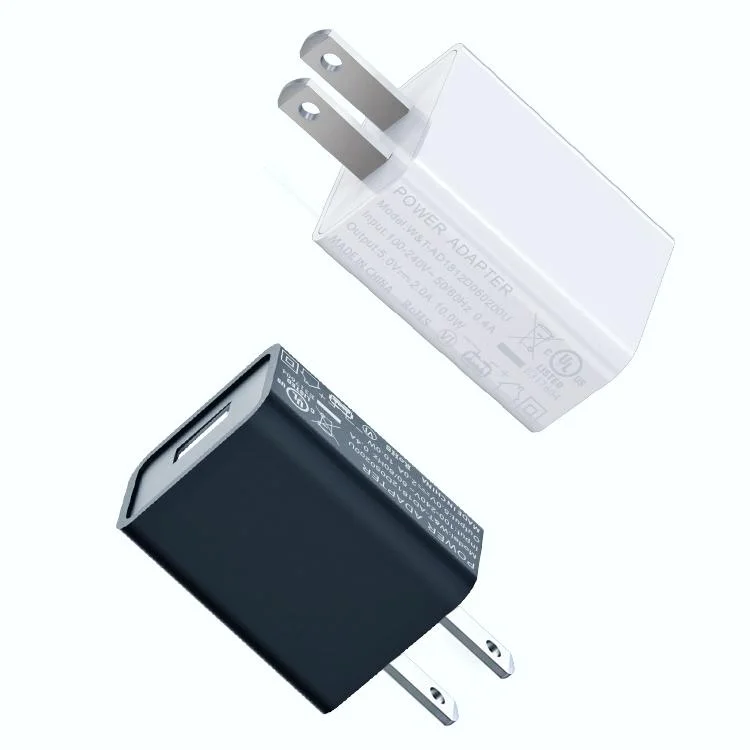 Ul Cul Etl Ul62368 Fcc Pse сертифицированное 12 Вт 5 В 2A Pse японское штепсельное зарядное устройство адаптер США штепсельное USB Сетевое зарядное устройство 5 В USB адаптер питания