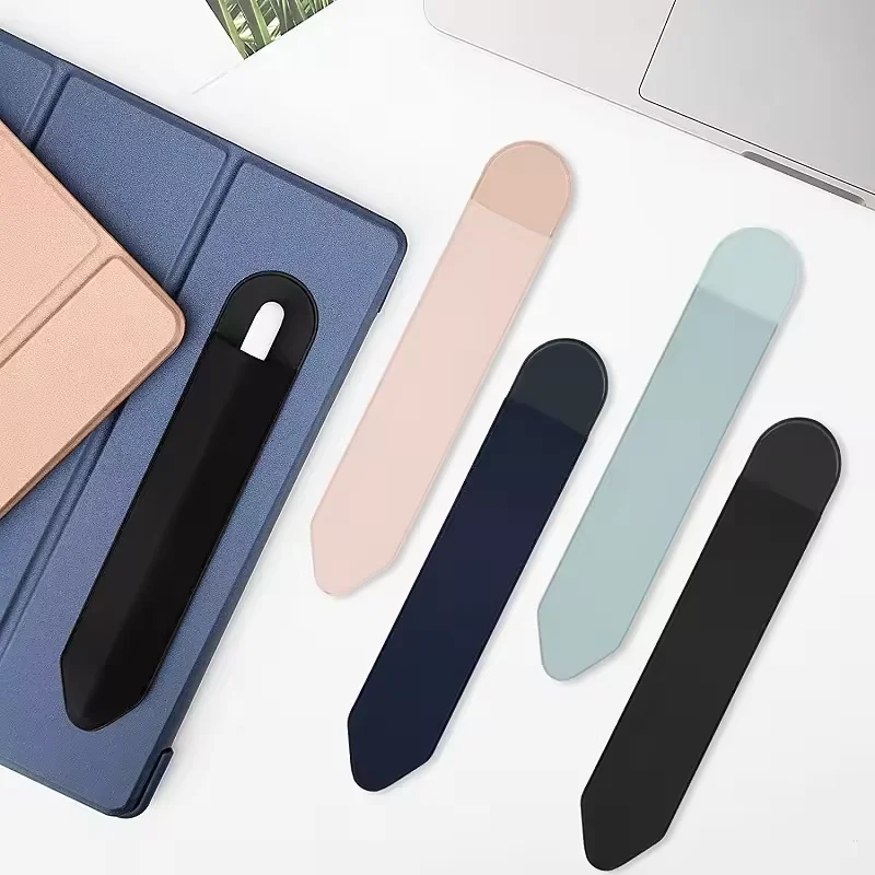 Custom Notebook Bulk Office Student Stationery Elastic Stylus Pocket Pen Sleeve Adhesive Pencil Holder Compatible