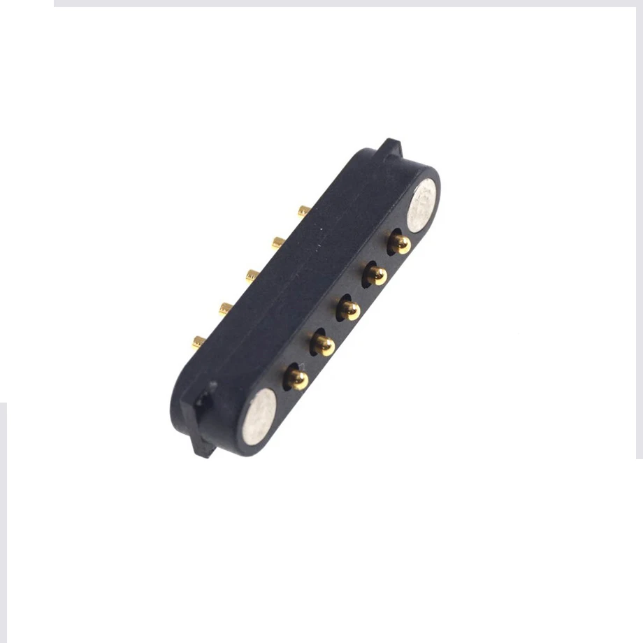 Quality Assurance 2.54mm Pitch Strong Magnetic Connector Male and Female Magnetic 5 Pin Pogo Pin Connector