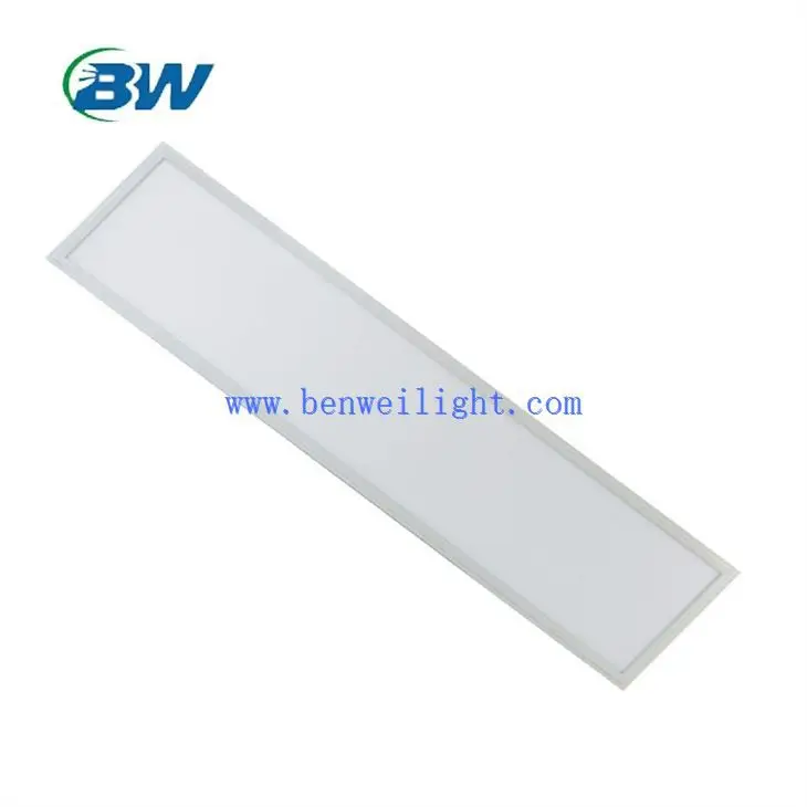 China Manufacturer Factory Price LED Panel Light Side Lit 1200*300mm 40w 5 Years Warranty 140lm/w Aluminum + PC cover