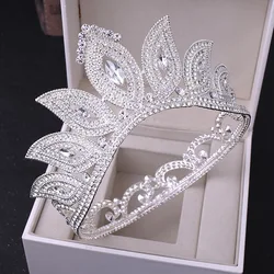 Ethnic fashion tiara baroque retro party festival crowns bridal full round luxury queen crown