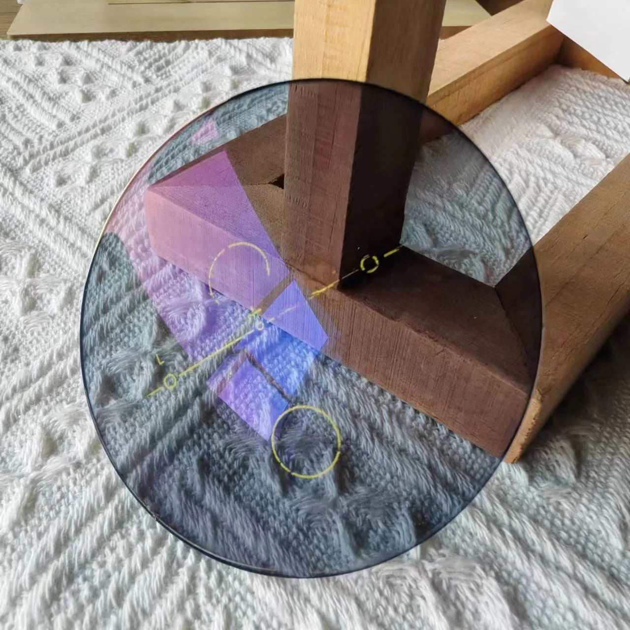 China Universe Optical High Quality 1.56 Bifocal Clear Lens Eyeglasses Factory Price with EMI Coating Photochromic Vision Effect