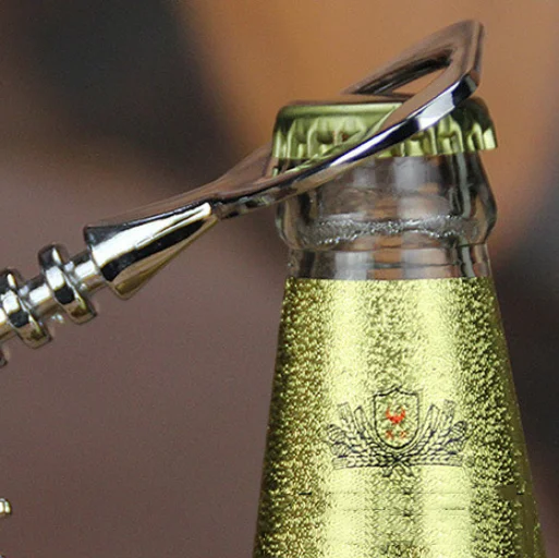 Hot Selling Multifunction Stainless Steel Wing Corkscrew Wine and Beer Opener for Kitchen Restaurant Chateau Bars