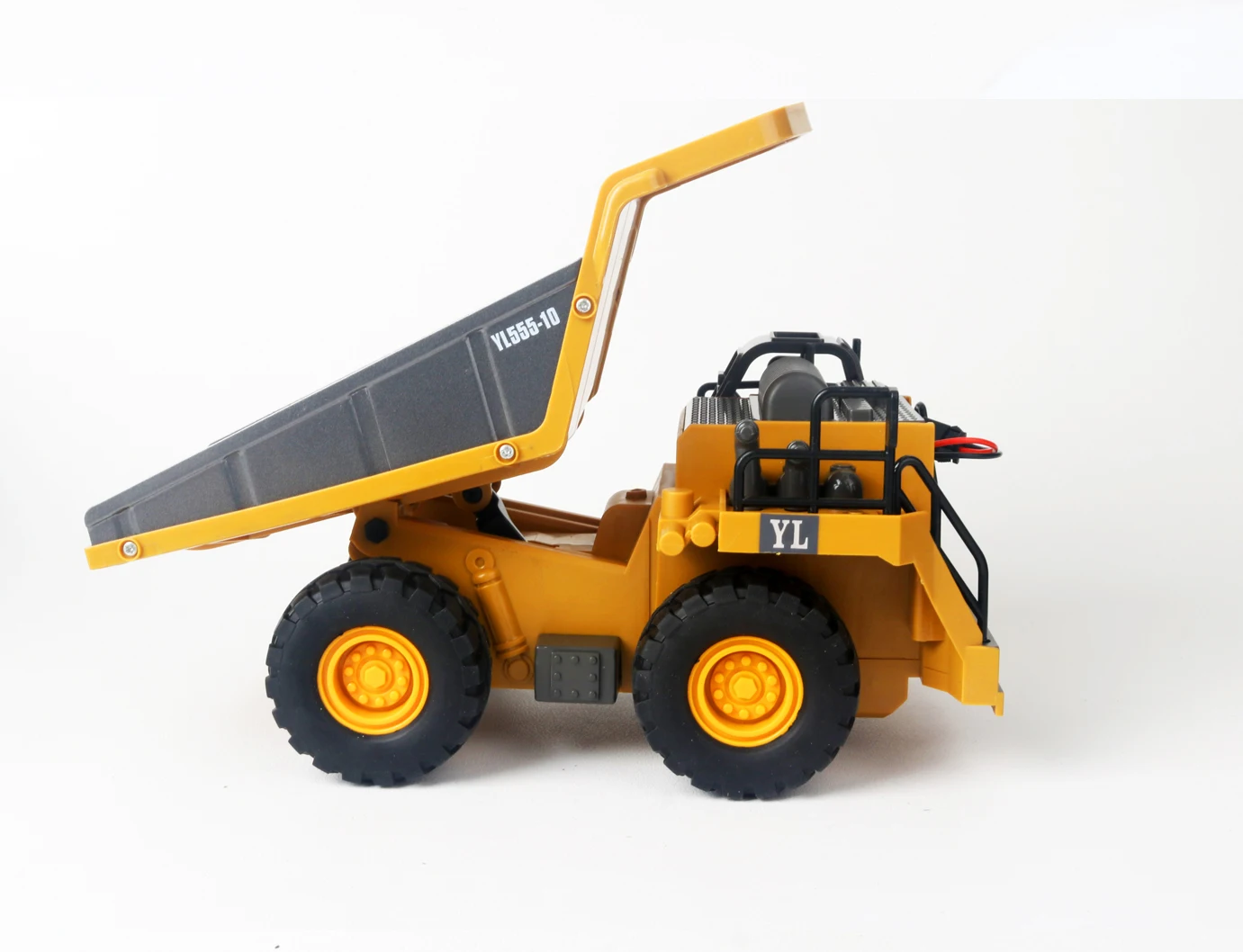 Hot Sale 1/20 2.4G RC Control Die Cast Vehicle Toys 9CH Alloy RC Engineering Dump Truck Vehicle For Children