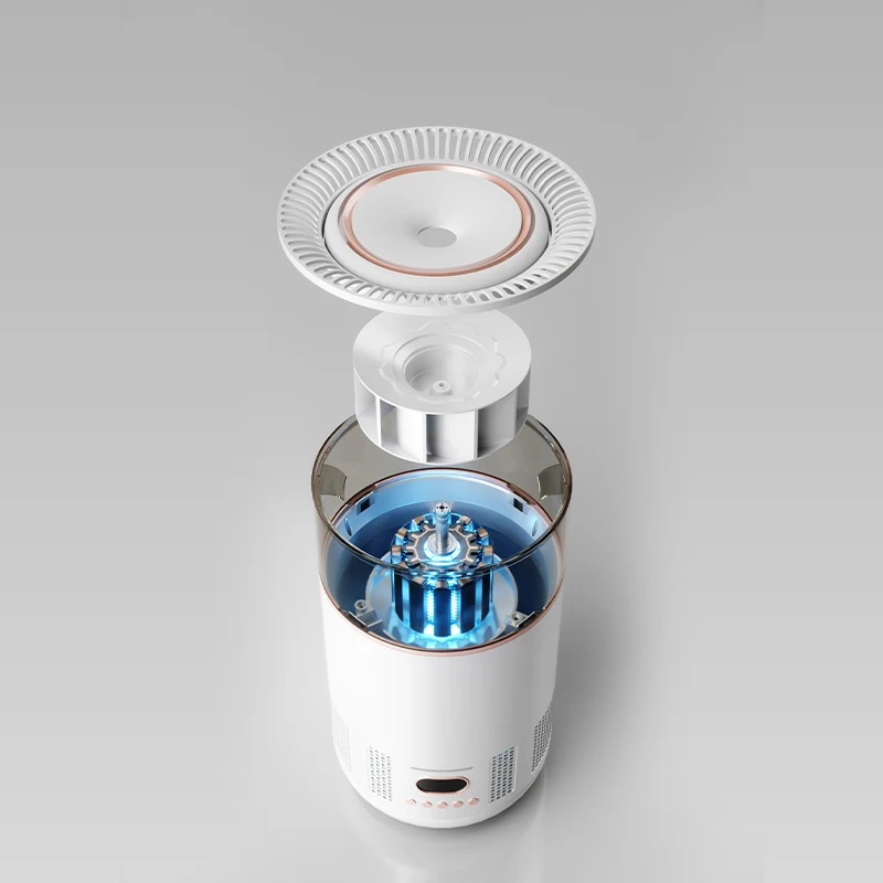 Compact HEPA Desktop Air Purifier with UV Light and Smart App Control for Office Desk air cleaner