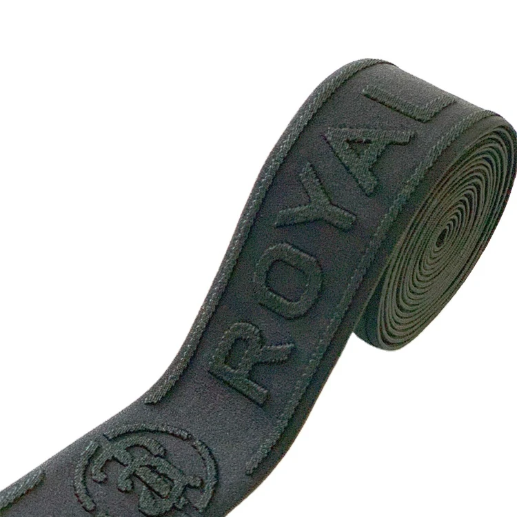 Underwear Waistband Soft Durable Jacquard Ribbon Customized Pattern Color Elastic Band