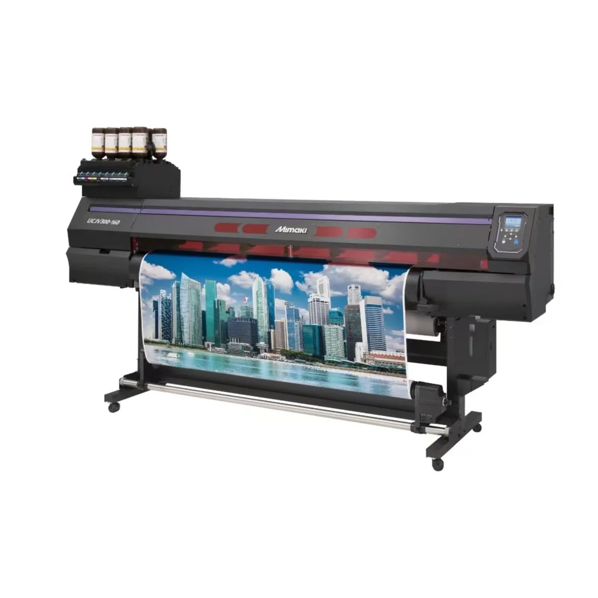 Новый бренд Mimaki UCJV300-160 СВЕТОДИОДНЫЙ УФ-принтер и резак 1 л Lus175/lus170 чернила