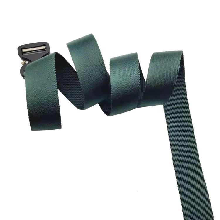 Hot Selling Outdoor Men Waist Nylon Canvas Belt