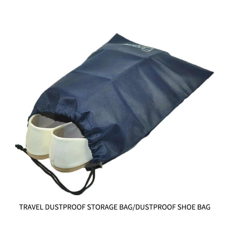 
Small cotton storage travel sports storage bag protective storage bag canvas drawstring shoe bag 