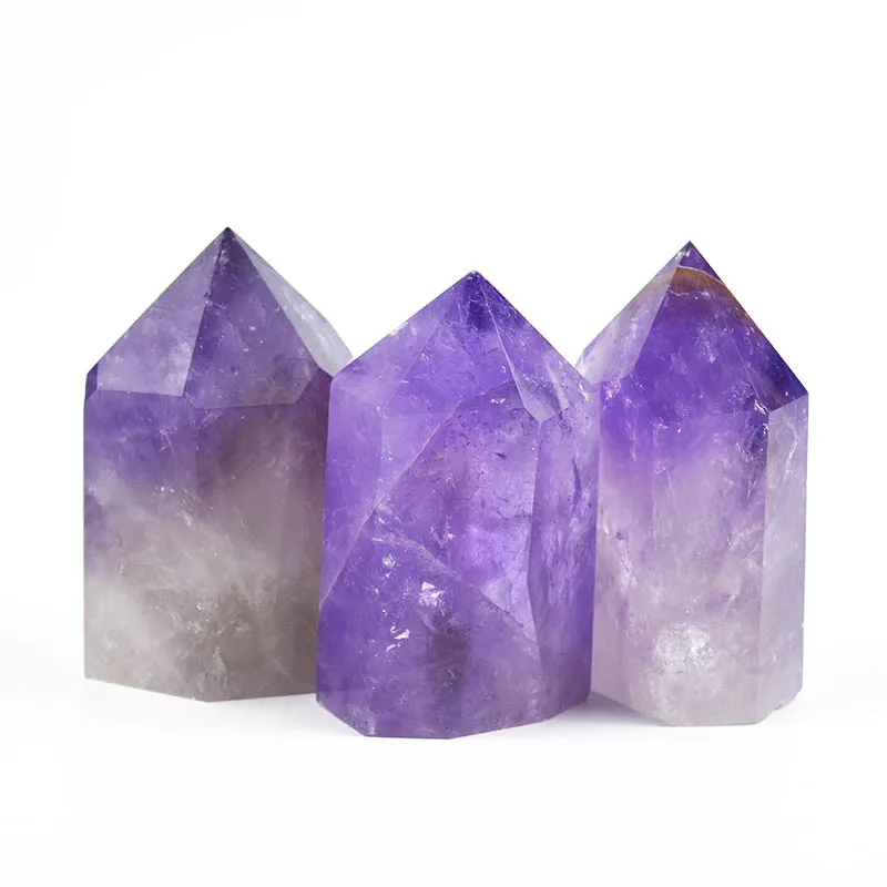 Natural Amethyst Single-pointed Amethyst Ore Specimen Spirit Energy Quartz Point