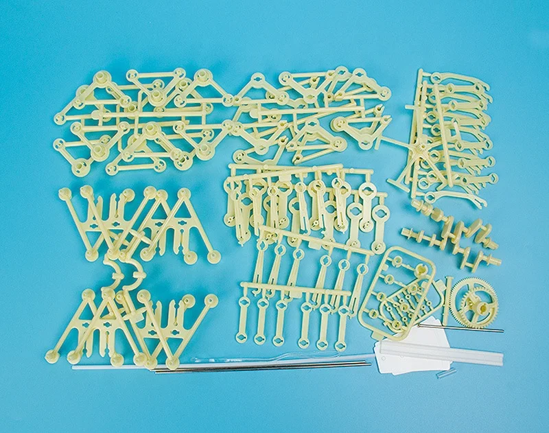 Child/Adult DIY Toy Hand-invented Beast Robot Creative Wind Energy Powered Mechanical Beast Puzzle Toys Gifts