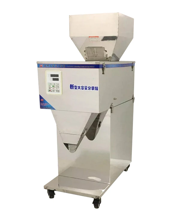 999G powder filling machine, weigh filler, vibratory filler for tea bag /seed/grain