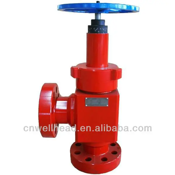 Recommend Api 6a High Quality Oilfield Wellhead Hydraulic Flange Adjustable Needle Choke Valve