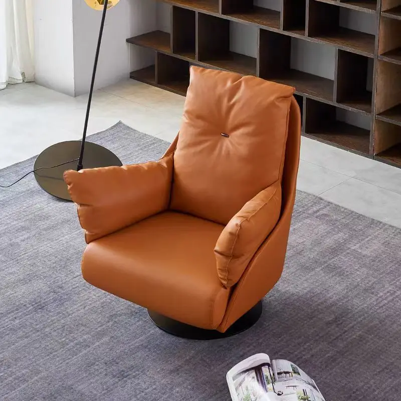Nordic Swivel Living Room Chairs Adjustable Height 360 Degree Bedroom Furniture Makeup Chairs For Living Room