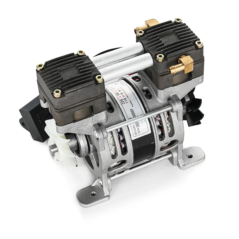 Small Silent Oil Free Air Compressors Portable Compressor aircompressor double cylinder portable medical oil free air compressor