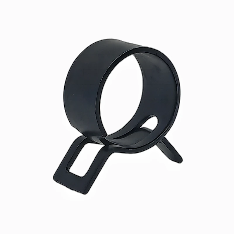 OEM Manufacturer Customized Stainless Steel 304 Stamping Parts Hose Clamp Adjustable Steel Band Spring Hose Clip For Tube Parts
