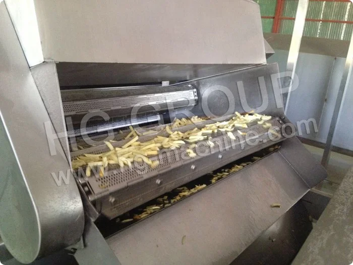 Full Automatic Frozen french fries baking machine/Potato Sticks making equipment manufacturing machines for small business ideas