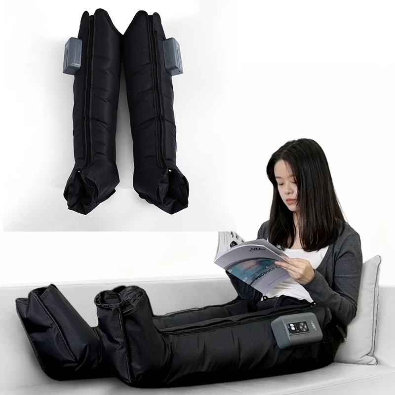 Portable Leg Massage Therapy Sports Recovery System Pressotherapy Lymphatic Drainage Boots For Circulation
