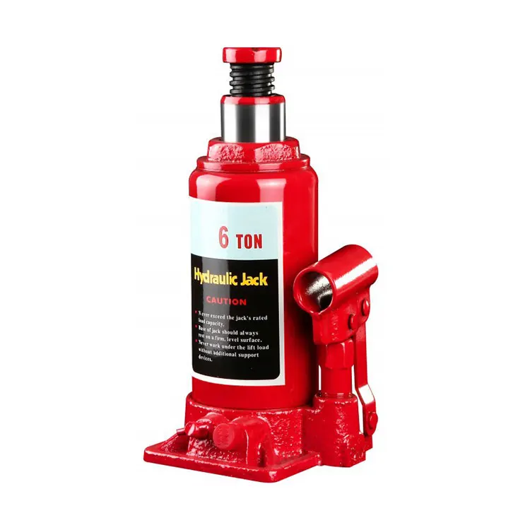 Datong Auto Lifting Tools 6Ton Steel Hydraulic Bottle Jack with Safety Valve