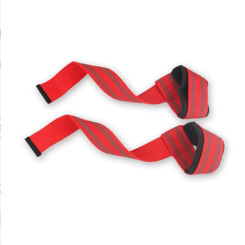 Fitness weightlifting wrist support belt,Horizontal bar dumbbell pressurized non-slip thickening lever belt