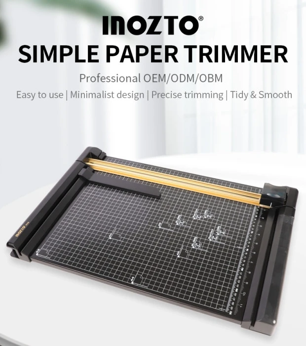 Functional And Convenient Office Use Paper Cutter Manual Safety Rotary A3 Paper Trimmer